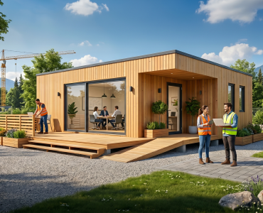 pourquoi choisir bungalow prefabrique espaces travail temporaires